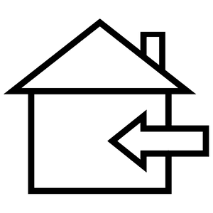 Indoor use only icon